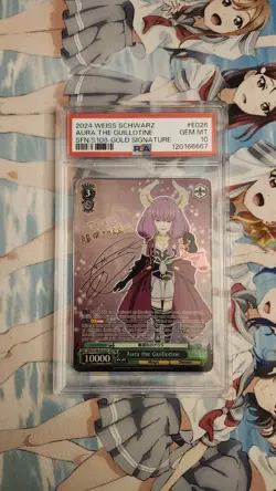 2024 WEISS SCHWARZ FRIEREN: BEYOND JOURNEY'S END AURA THE GUILLOTINE PSA 10 - Image 4