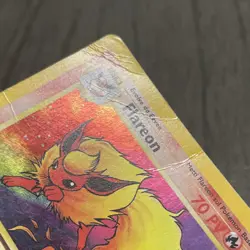 POKEMON FLAREON #3/64 - HOLO RARE - JUNGLE SET - ITALIAN - 70HP - 1999 TCG CARD - Image 4