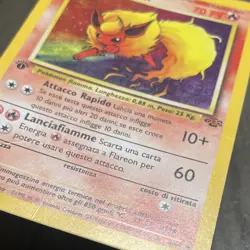 POKEMON FLAREON #3/64 - HOLO RARE - JUNGLE SET - ITALIAN - 70HP - 1999 TCG CARD - Image 5