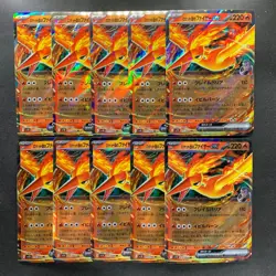 NM 10 card Team Rocket's Moltres ex RR 015/098 SV10 Pokemon 1000 - Image 1