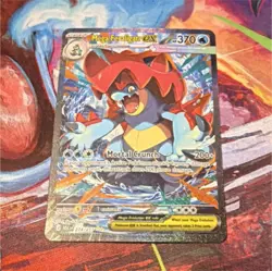 Pokemon Mega Feraligatr EX Holo English Mega Evolution Card 274/217 - Image 1