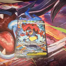 Pokemon Mega Feraligatr EX Holo English Mega Evolution Card 274/217 - Image 2