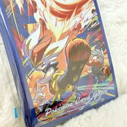 Pokemon TCG Scorbunny and Cinderace Card Sleeves (64pcs) Nee Sealed - Image 2