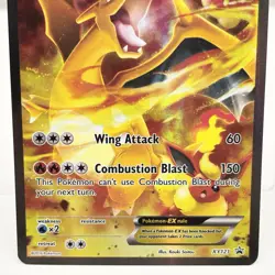 Pokemon TCG Charizard EX XY121 XY Black Star Promo Card - Image 3