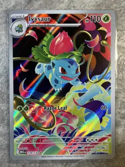 Ivysaur 134/132 Pokemon TCG Mega Evolution Holo Rare IR Card (Near Mint) NM 1 - Image 1