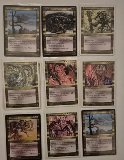 Stack Of Random Magic The Gathering Cards Revised To Legends - Image 2