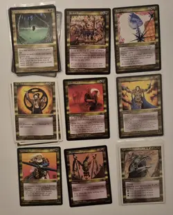 Stack Of Random Magic The Gathering Cards Revised To Legends - Image 4