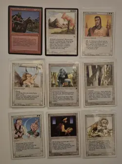 Stack Of Random Magic The Gathering Cards Revised To Legends - Image 5