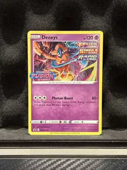 Deoxys - SWSH170 - Pokemon Sword & Shield Promo PreRelease Holo Rare Card NM - Image 1