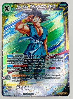 Son Goku the Legendary Warrior P-291 Promo Foil Dragon Ball Super Card Game | NM - Image 1