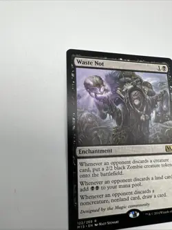 Magic: The Gathering Waste Not See Photos M4465 - Image 2