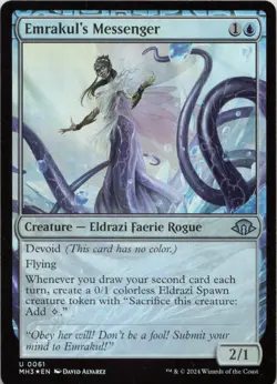 Emrakul's Messenger - FOIL - U Modern Horizons 3 61 - MTG - Image 1