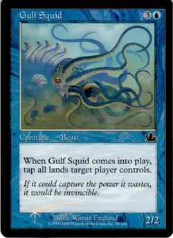 2000 Prophecy Gulf Squid #35 Light Play - Image 1