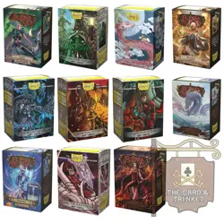100 Dragon Shield Art Matte Deck Protector Sleeves Standard Card 63 x 88mm - Image 1