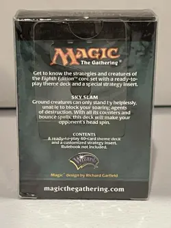 Magic the Gathering 8th Edition Core Set Sky Slam Deck *brand new* - Image 2