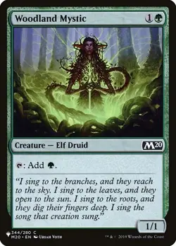 MTG - Woodland Mystic - The List - Mystery Booster 2 - Magic the Gathering - Image 1