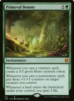 1x PRIMEVAL BOUNTY - M14/List/Jumpstart - MTG - Magic the Gathering - Image 1