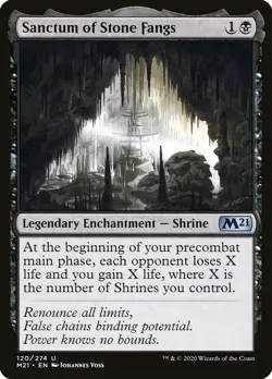 Normal - Sanctum of Stone Fangs - 120 - Core Set 2021 - LP - Image 1
