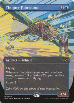 Thopter Fabricator (Borderless) R Aetherdrift 304 LP-NM - Image 1