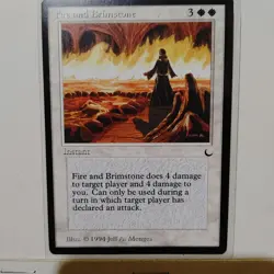 MTG -- THE DARK --- FIRE AND BRIMSTONE --- NM - Image 1