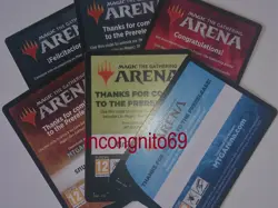 MAGIC MTG MTGA ARENA CODE CARD PRERELEASE 6 BOOSTER PACKS WILDS OF ELDRAINE WOE - Image 3