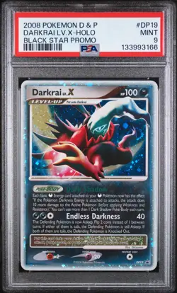 Pokemon Darkrai LV X DP19 PSA 9 MINT Diamond and Pearl Promo NEW CERT *Pop 102* - Image 1