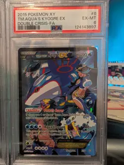 PSA 6 SEQUENTIAL SET Double Crisis Team Magma's Groudon EX Team Aqua's Kyogre EX - Image 3