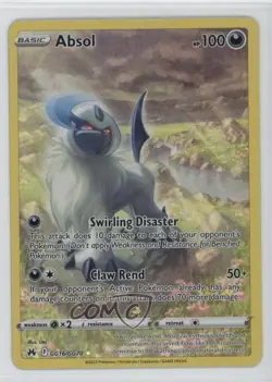 Full Art - Absol Pokemon Sword & Shield Crown Zenith Galarian Gallery #GG16 - Image 1