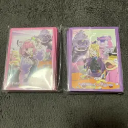 Lot 2 Klara &Avery Pikachu Card Sleeves Set Pokemon Deck Shield Pro 64 JPN - Image 1