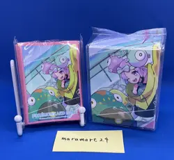 Iono Gym Deck Shield & Deck Case Set Snow Hazard Clay Burst Pokemon - Image 1