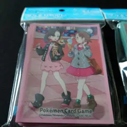 2 Set Marnie & Gloria + Nessa Sleeves 64 Pcs Card Pokemon Center Japanese - Image 2