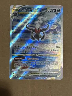 Pokemon Darkrai VSTAR GG50/GG70 Crown Zenith Galarian Gallery Ultra Rare Holo - Image 1