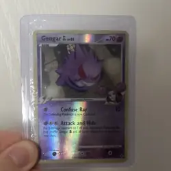 Pokemon Gengar GL 40/111 Rising Rivals SP Reverse Holo Uncommon English Card - Image 1