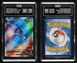 Origin Forme Dialga V Ultra Rare Pokemon Sword & Shield Astral Radiance TAG 10 - Image 3