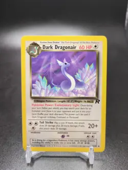 Dark Dragonair Uncommon Unlimited Team Rocket 33/82 LP Pokemon TCG - Image 1