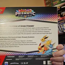Pokemon TCG SV8.5 Prismatic Evolutions Poster Collection Box Factory Sealed - Image 5
