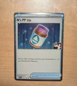 N's PP Up (#153/159) - Holofoil NM Eng Pokemon - Prize Pack Series - Image 1