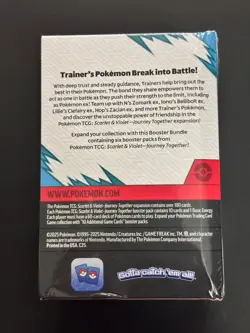 Pokemon 2025 Scarlet & Violet Journey Together Booster Bundle Box New and Sealed - Image 3