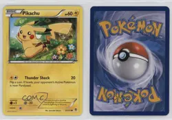 Pikachu Pokemon XY Furious Fists #27 - Image 3