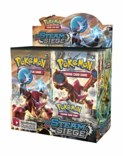 Pokemon XY Steam Siege Booster Box - Box of 36 Packs 820650811333 - Image 1