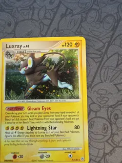 Pokemon: Luxray LV.48 #7/130 Holo Rare Diamond & Pearl 2007 Vintage - LP+ - H46 - Image 4