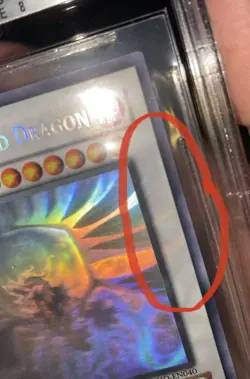 BGS 9 Black-Winged Dragon Ghost Rare 1st Ed TSHD-EN040 Yu-Gi-Oh! MINT FOIL BLEED - Image 3