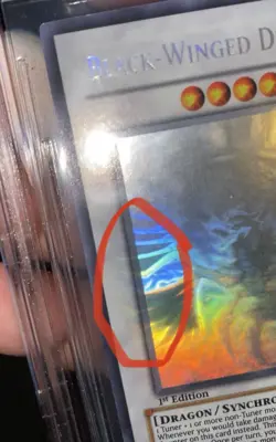 BGS 9 Black-Winged Dragon Ghost Rare 1st Ed TSHD-EN040 Yu-Gi-Oh! MINT FOIL BLEED - Image 4