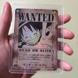 Monkey D. Luffy WANTED SP OP13-118 SEC Carrying on His Will Japanese One Piece - Image 1