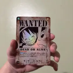 Monkey D. Luffy WANTED SP OP13-118 SEC Carrying on His Will Japanese One Piece - Image 4