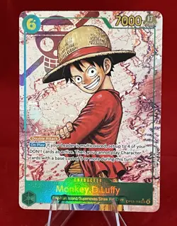 One Piece Monkey D. Luffy SEC OP13-118 Carrying On His Will English - Image 3