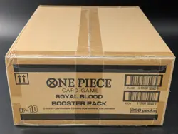 One Piece OP-10 Royal Blood English 12 Booster Box Case Factory Sealed - Image 2
