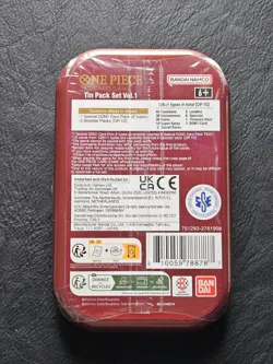 One Piece TCG Tin Pack Set Vol. 1 2 Booster Packs - Image 2