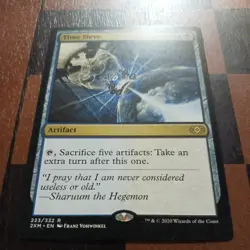 Mtg Time Sieve NM/M Double Masters Magic Card Rare - Image 2