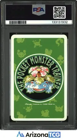 Pokemon 1996 Pinsir 127 Jack Of Hearts Green Playing Card Japanese PSA 10 - Image 2